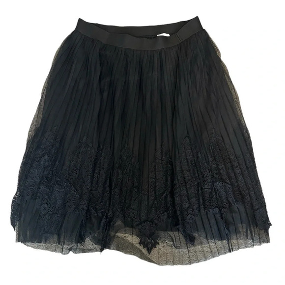 Ultra Pink Dresses & Skirts - Ultra Pink NWT layered lace  skirt- very witchy lol. Size XL